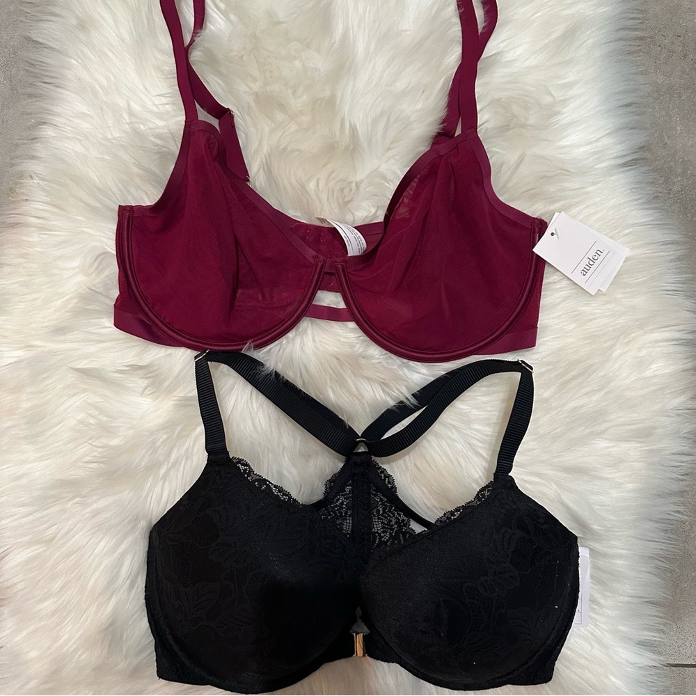 New with tags, Auden Sexy bra bundle 36dd